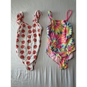 Girls One Piece Swimsuit Lot Size 9/10 – Snapper Rock & Wonder Nation